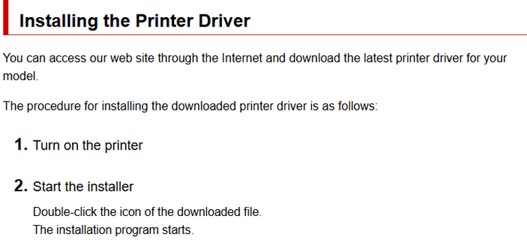 Download and Install Canon Printer Drivers Download and Install Canon Printer Drivers