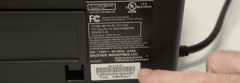 How to Find Your Brother Printer Default Password How to Find Your Brother Printer Default Password